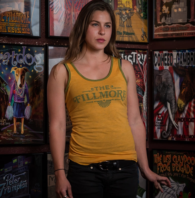 New Logo Mustard Uni-Sex Jersey Tank